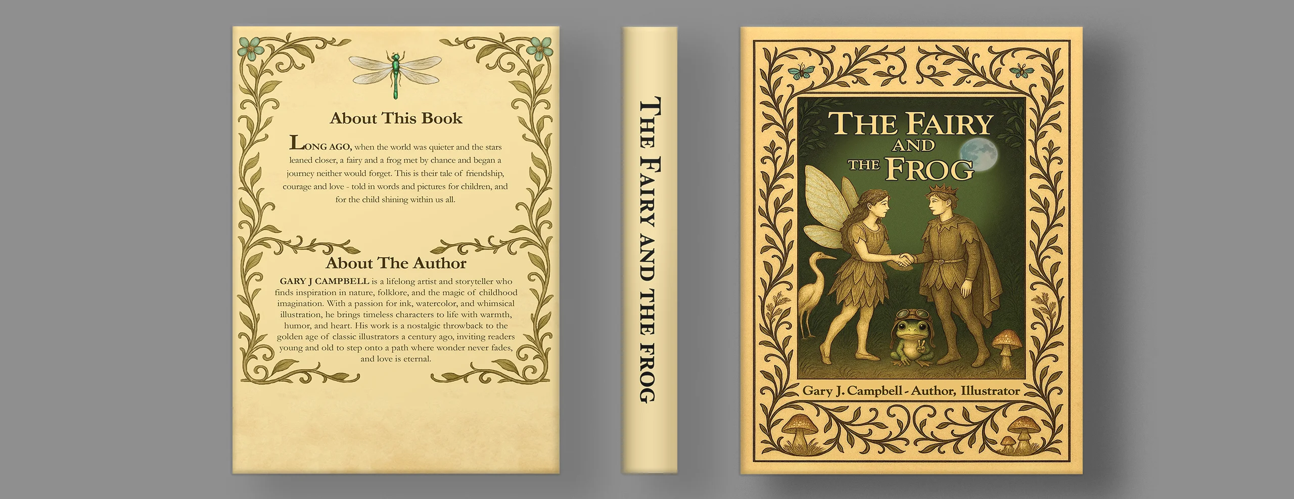 Gary J Campbell Book Mockup Cover